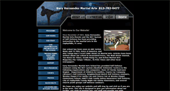 Desktop Screenshot of garyhernandezmartialarts.com